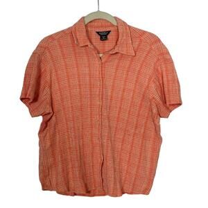 Woolrich Outdoor Cotton Blend Top Size M